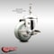 Service Caster 3 Inch 316SS Gray Polyurethane Swivel 12mm Threaded Stem Caster with Brake SCC-SS316TS20S314-PPUB-TLB-M1215 - alternate 4